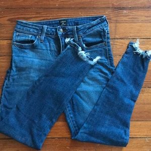 Just Black denim size 28 with unique hem